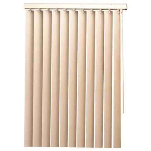 3.5 in. PVC Vertical Blinds White - 78 in. W x 48 in. L