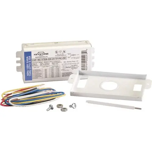 26-Watt 1 or 2-Lamp CFL Rapid Start Electronic Fluorescent Replacement Ballast 26-Watt 1 or 2-Lamp CFL Rapid Start Electronic Fluorescent Replacement Ballast