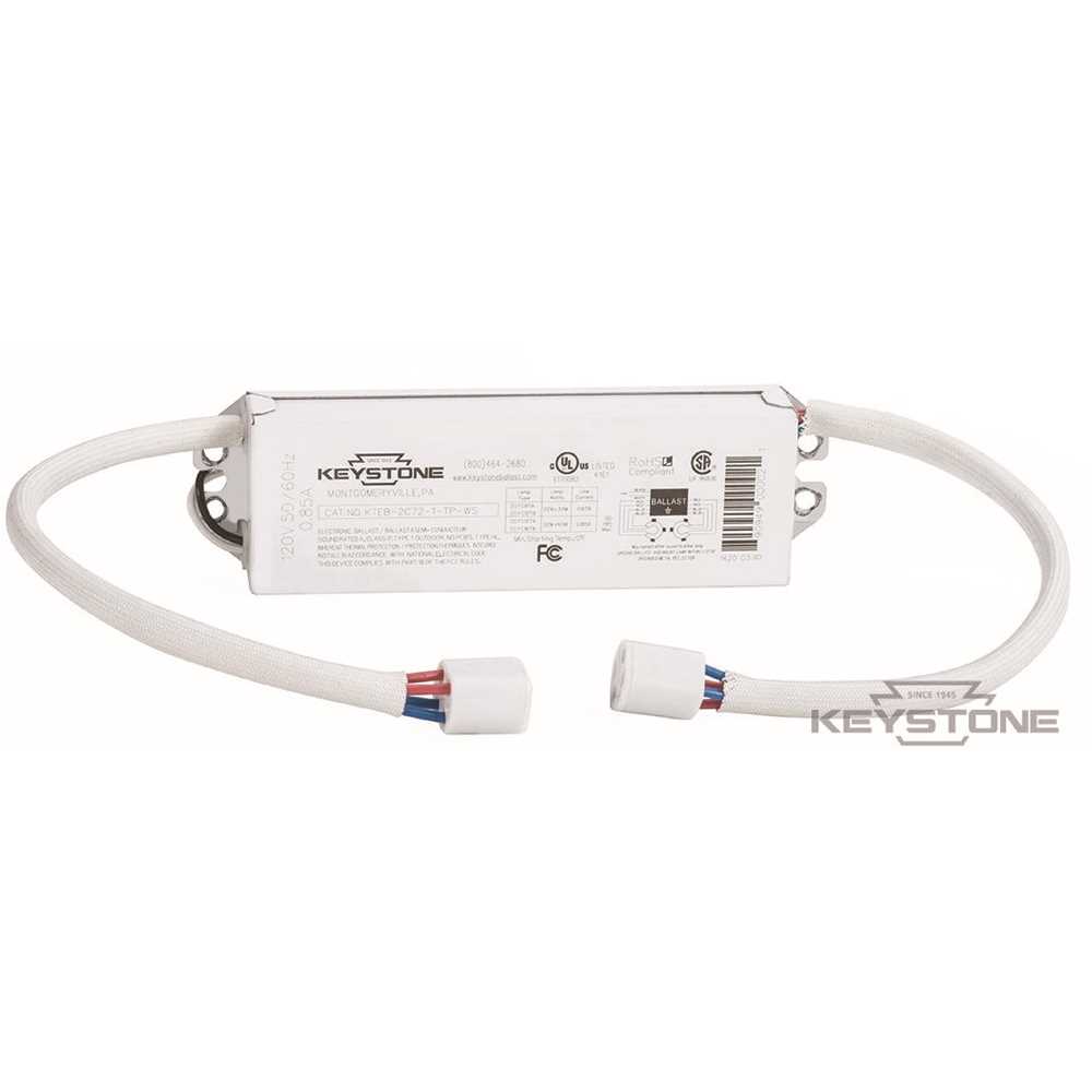Keystone Technologies KTEB-2C72-1-TP-WS 72-Watt 2-Lamp Circleline Rapid Start Electronic Fluorescent Replacement Ballast