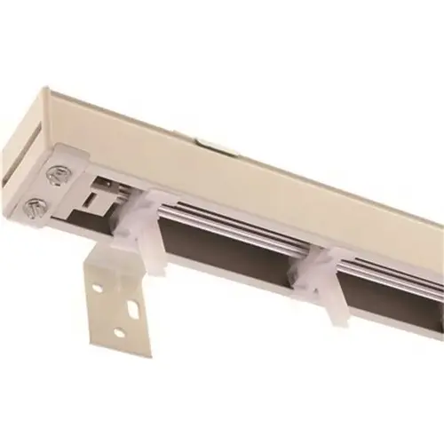 White Aluminum Headrail for 3-1/2 in Vertical Blind - 78 In. W