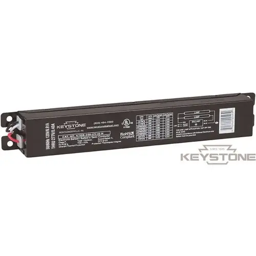 120/277-Volt Electronic Ballast for 59-Watt Lamps 120/277-Volt Electronic Ballast for 59-Watt Lamps