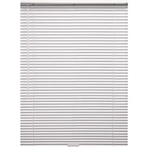White Cordless Room Darkening 1 in. Aluminum Mini Blind - 19 in. W x 72 in. L