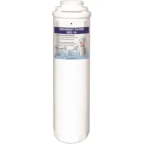 475 Q Series Water Filter Replacement Sediment Cartridge SED-10