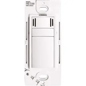 DewStop HS-C00-W7 Condensation Fan Control (Humidity Sensor) with Countdown Timer in White (120-Volt, 50/60Hz)