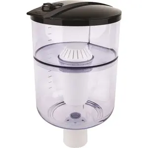 VITAPUR GWF8BLK Water Filtration System with Water Filter Cartridge for Top Load Water Cooler or Water Dispensers in Black