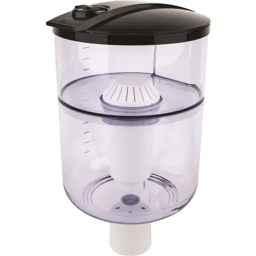 Water Filtration System with Water Filter Cartridge for Top Load Water Cooler or Water Dispensers in Black Water Filtration System with Water Filter Cartridge for Top Load Water Cooler or Water Dispensers in Black