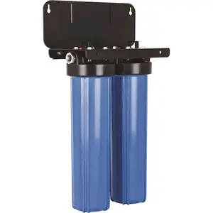 VITAPUR VHF-2BB2 2-Stage Whole Home Water Filtration System Black and Blue