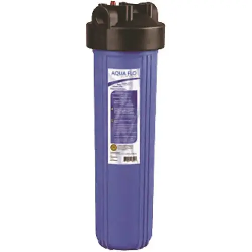 Platinum Water Filtration Whole House Housing P-H-PR-20BV-1 BLUE