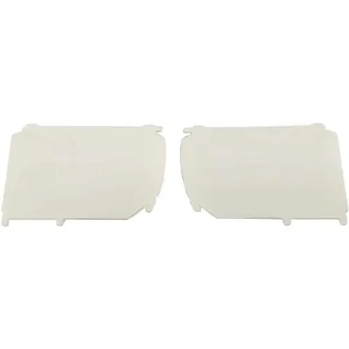 Head Rail End Cap for Cordless 2 in. Faux Wood Blinds White