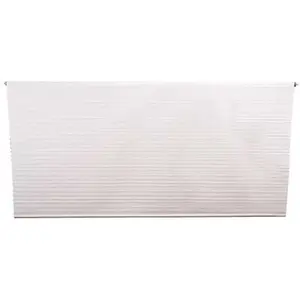 Designer's Touch 561227 Cut-to-Size White Cordless Room Darkening Trimmable width Roller Shades 55.25 in. W x 72 in. L