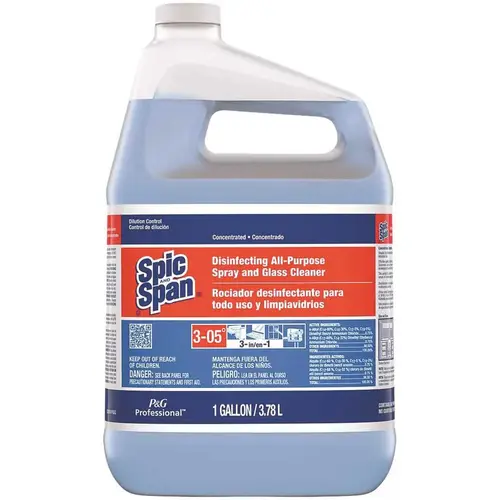 1 Gal. Closed Loop Disinfecting All-Purpose Spray and Glass Cleaner Concentrate Blue