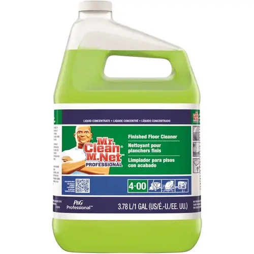 1 Gal. Closed Loop Finished Floor Cleaner Clear Yellow