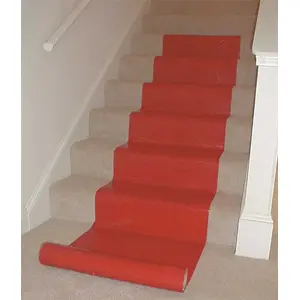 Red Carpet Treatment D SB RCT 24X200 24 in. x 200 ft. Carpet Protective Film Red