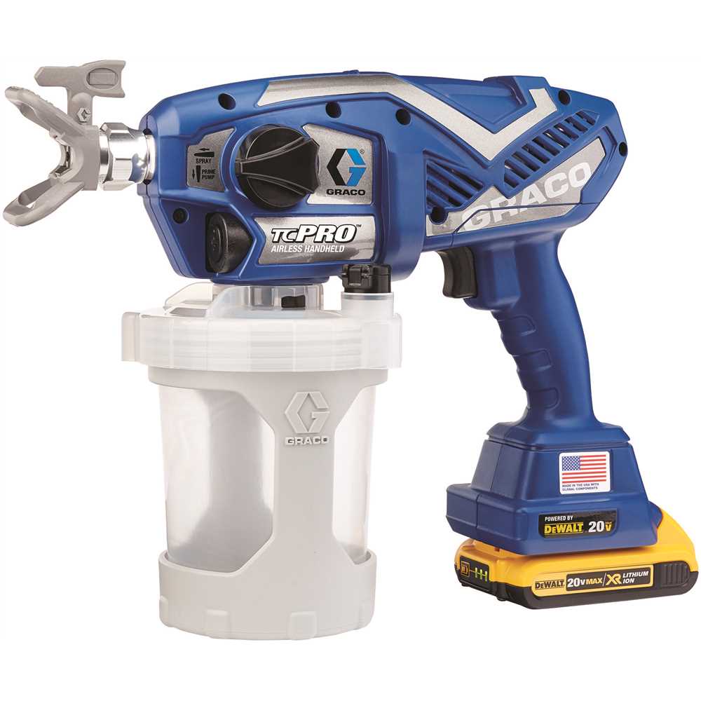 Graco 17N166 TC Pro Cordless Airless Paint Sprayer