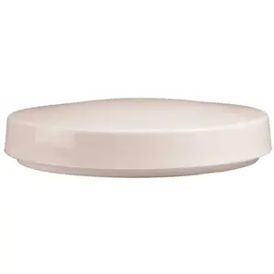 INTERGLOBAL PRODUCTS 25014-WH REPLACEMENT ACRYLIC DRUM LENS, WHITE, 13-3/4 X 3 IN., 12-5/8 IN. FITTER