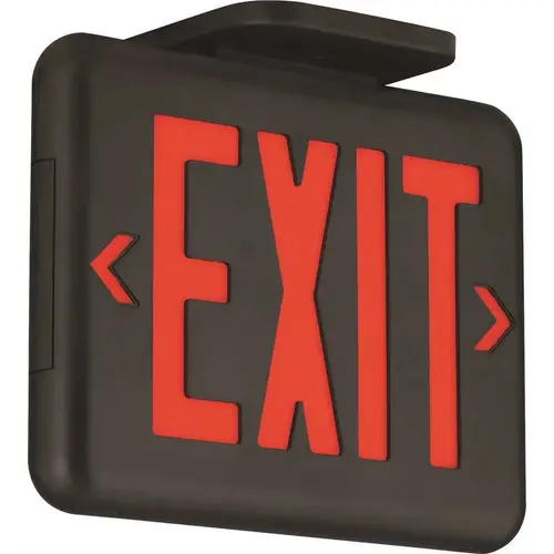 Dual-Lite 2-Watt Black-Red Integrated LED Exit Sign AC Only Color/Finish Family Dual-Lite 2-Watt Black-Red Integrated LED Exit Sign AC Only Color/Finish Family