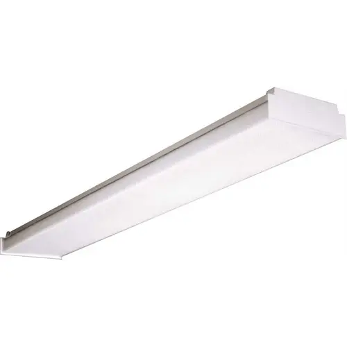 Columbia AW 2-Light 32-Watt White Fluorescent Wraparound Light Columbia AW 2-Light 32-Watt White Fluorescent Wraparound Light