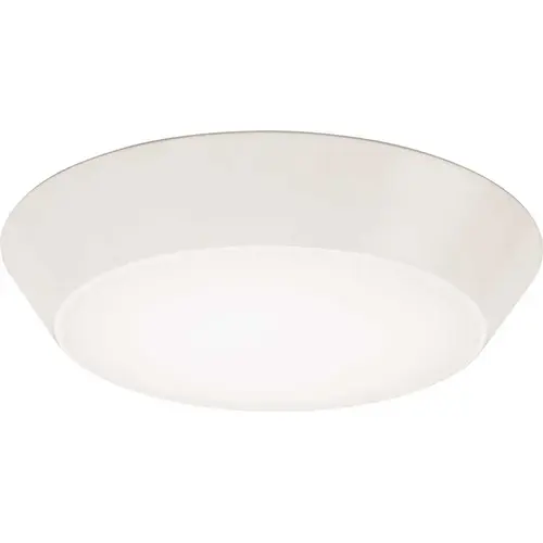 Contractor Select Versi Lite Series 13 in. 3000K Soft White Integrated 1900 Lumen LED Round Flush Mount Fixture Color/Finish Family
