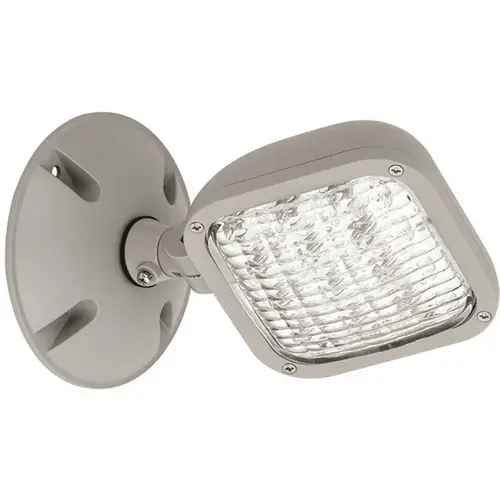 Dual-Lite 1-Light White Integrated Led Chicago-Approved Emergency Light Outdoor Halogen Remote Head Color/Finish Family Dual-Lite 1-Light White Integrated Led Chicago-Approved Emergency Light Outdoor Halogen Remote Head Color/Finish Family