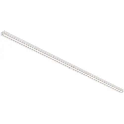 Contractor Select 8 ft. 160-Watt Equivalent Integrated LED White Multi-Volt Strip Light Fixture 9000 Lumens 4000K Color/Finish Family Contractor Select 8 ft. 160-Watt Equivalent Integrated LED White Multi-Volt Strip Light Fixture 9000 Lumens 4000K Color/Finish Family