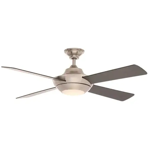 Moonlight 52 in. Indoor Brushed Nickel Ceiling Fan with Light Kit Moonlight 52 in. Indoor Brushed Nickel Ceiling Fan with Light Kit