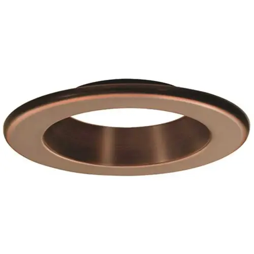4 in. Decorative Bronze Trim Ring for LED Recessed Light with Trim Ring