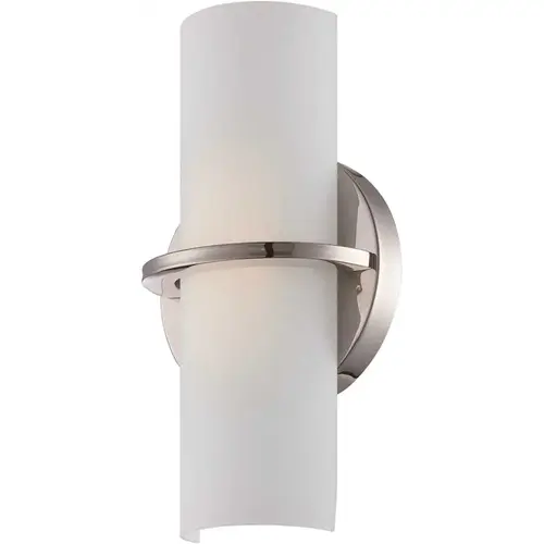 Khloe 40-Watt Polished Nickel Integrated LED Sconce Color/Finish Family