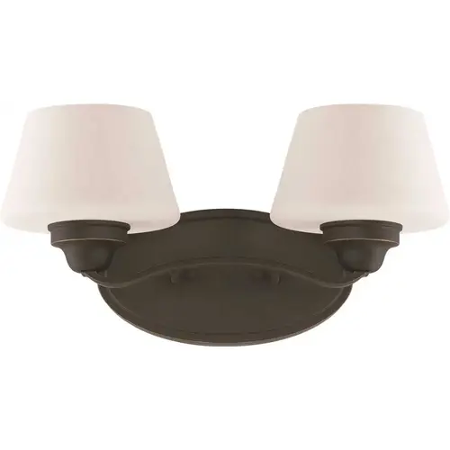 Zelia 2-Light Russet Bronze Bath Light Color/Finish Family Zelia 2-Light Russet Bronze Bath Light Color/Finish Family