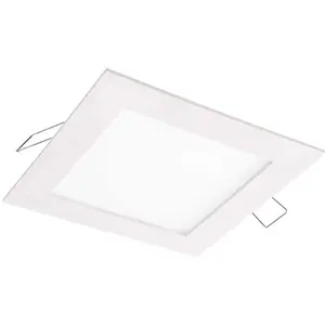 Halo SMD4S6930WHDM SMD-DM 4 in. Square 3000K Remodel Canless Recessed Integrated LED Kit White