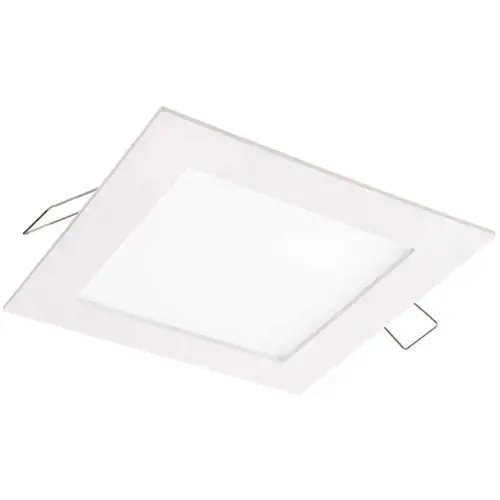 SMD-DM 4 in. Square 5000K Remodel Canless Recessed Integrated LED Kit White SMD-DM 4 in. Square 5000K Remodel Canless Recessed Integrated LED Kit White