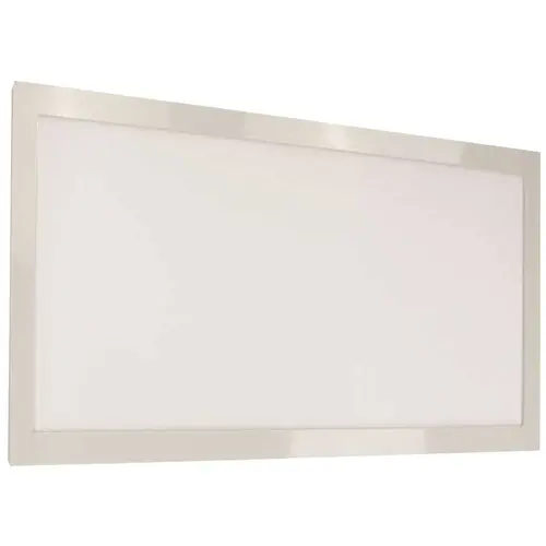 1 ft. W x 2 ft. L 22-Watt Dimmable White Integrated LED Edge-Lit Flat Panel Ceiling Flushmount, 3000K Color/Finish Family 1 ft. W x 2 ft. L 22-Watt Dimmable White Integrated LED Edge-Lit Flat Panel Ceiling Flushmount, 3000K Color/Finish Family