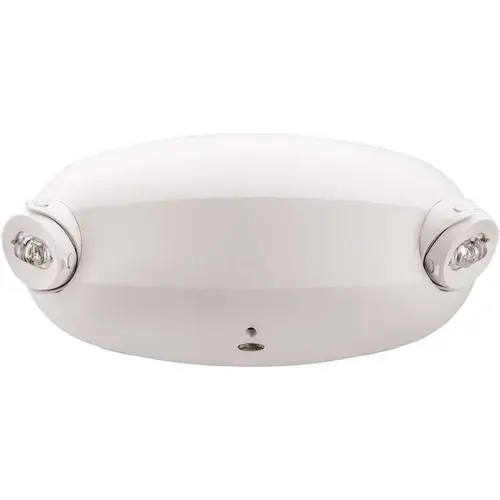 Contractor Select ELM 120/277-Volt Integrated LED White Emergency Light Fixture with Battery Color/Finish Family Contractor Select ELM 120/277-Volt Integrated LED White Emergency Light Fixture with Battery Color/Finish Family