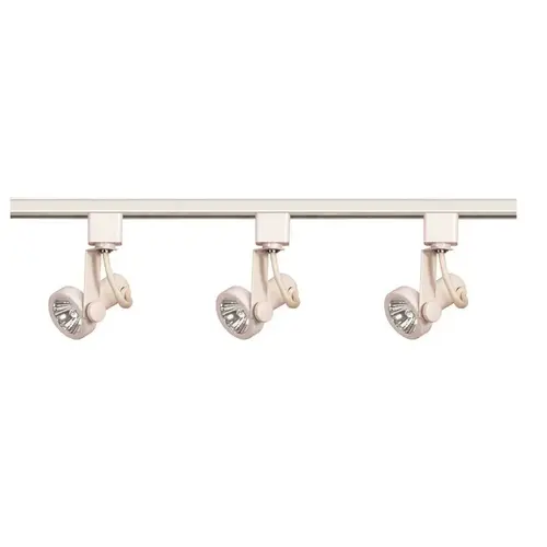 Nuwa 4 ft. 3-Light White Track Lighting Kit Color/Finish Family