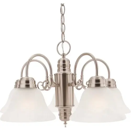 Millbridge 5-Light Satin Nickel Chandelier Color/Finish Family