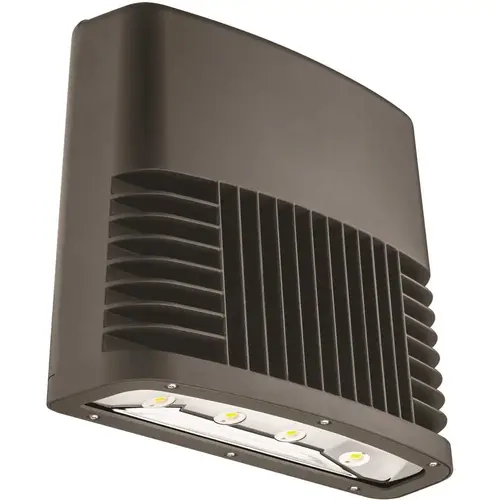 Contractor Select OLWX2 400-Watt Equivalent Integrated LED Dark Bronze Wall Pack Light 4000K Contractor Select OLWX2 400-Watt Equivalent Integrated LED Dark Bronze Wall Pack Light 4000K