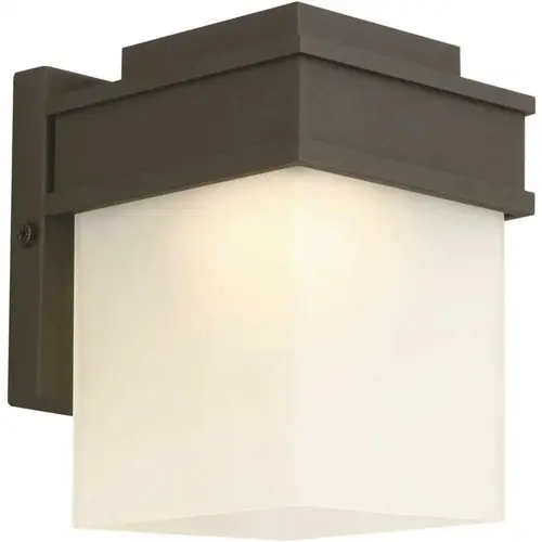 Bayfield 8-Watt Integrated LED Black Outdoor Wall Sconce Color/Finish Family Bayfield 8-Watt Integrated LED Black Outdoor Wall Sconce Color/Finish Family