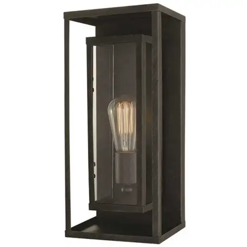 Montague 1-Light Bronze Outdoor Wall Lantern Sconce Montague 1-Light Bronze Outdoor Wall Lantern Sconce