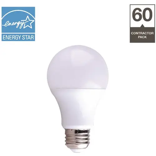 75-Watt Equivalent A19 Quick Install Contractor Pack LED Light Bulb in Soft White - pack of 60 75-Watt Equivalent A19 Quick Install Contractor Pack LED Light Bulb in Soft White - pack of 60
