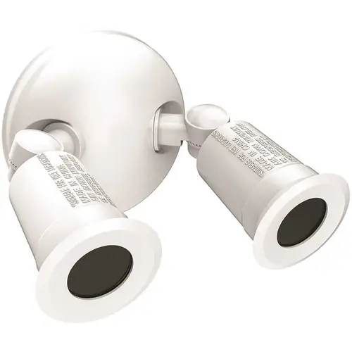Twin-Head White Outdoor Flood Light for Outdoor Security Lighting