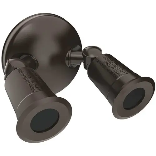 Twin-Head Bronze Outdoor Flood Light for Outdoor Security Lighting Twin-Head Bronze Outdoor Flood Light for Outdoor Security Lighting
