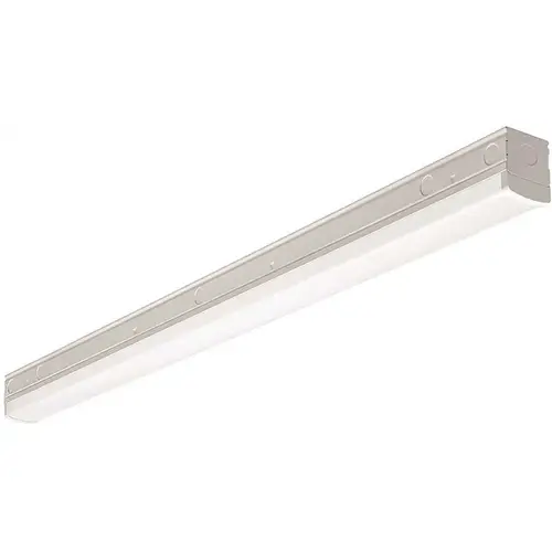 4 ft. 220-Watt Equivalent Integrated LED White Commercial Strip Light Fixture 4000K High Output 5500 Lumens Color/Finish Family 4 ft. 220-Watt Equivalent Integrated LED White Commercial Strip Light Fixture 4000K High Output 5500 Lumens Color/Finish Family
