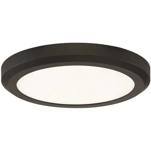 Edge Lit 16 in. Matte Black LED Flush Mount Color/Finish Family Edge Lit 16 in. Matte Black LED Flush Mount Color/Finish Family