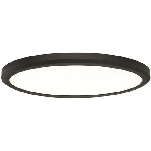 Edge Lit 32 in. Matte Black LED Oval Flush Mount Color/Finish Family Edge Lit 32 in. Matte Black LED Oval Flush Mount Color/Finish Family