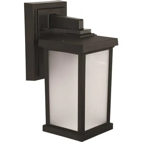 Black Craftsman Style Outdoor Wall Mount Lantern