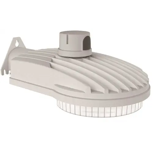 tradeSELECT 175-Watt Equivalent Integrated LED Gray Dusk-to-Dawn Roadway and Area Light, 4000K tradeSELECT 175-Watt Equivalent Integrated LED Gray Dusk-to-Dawn Roadway and Area Light, 4000K