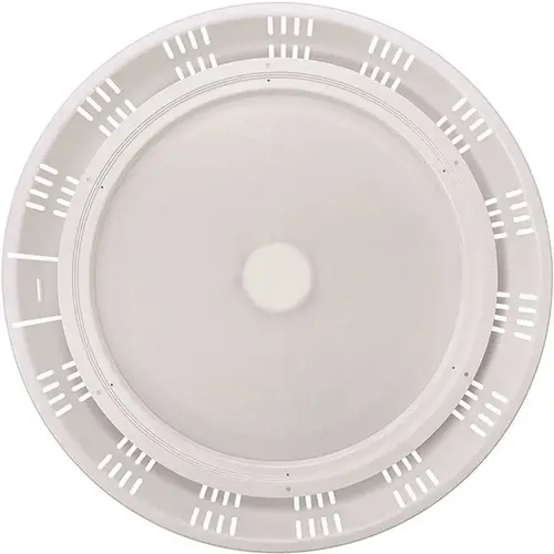 18 in. 750-Watt Equivalent Round Integrated LED Dimmable White High Bay Light 38,000 Lumens 5000K Wet Rated Color/Finish Family 18 in. 750-Watt Equivalent Round Integrated LED Dimmable White High Bay Light 38,000 Lumens 5000K Wet Rated Color/Finish Family