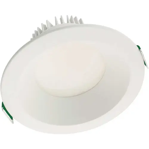LCR8 8 in. Soft White Selectable CCT Integrated LED Recessed Light with Round Surface Mount White Trim Retrofit Module LCR8 8 in. Soft White Selectable CCT Integrated LED Recessed Light with Round Surface Mount White Trim Retrofit Module