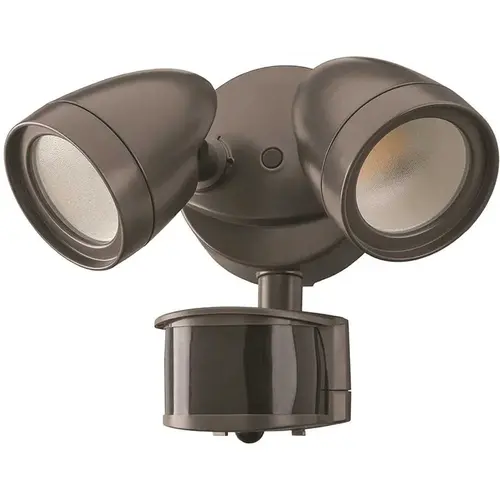 SC-2HD-2400LM-8-CP3-SV-BZ Security Light, 120 VAC, 7, 14 W, 2-Lamp, LED Lamp, 600 to 1200 Lumens SC-2HD-2400LM-8-CP3-SV-BZ Security Light, 120 VAC, 7, 14 W, 2-Lamp, LED Lamp, 600 to 1200 Lumens