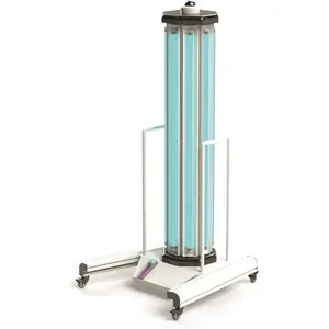 XTRALIGHT UVCM8320254WH Germicidal Ultraviolet C 320-Watt Disinfecting Mobile Lamp White