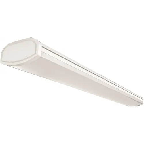 4 ft. 3600 Lumens Integrated LED Dimmable White Wraparound Light 4000K Bright White Color/Finish Family